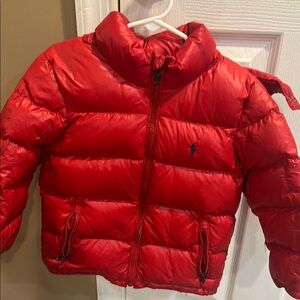 Polo by Ralph Lauren Red Kids Puffer Jacket